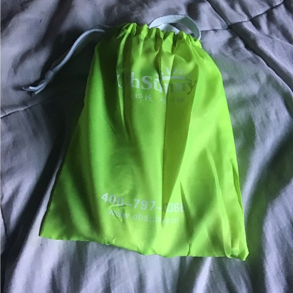 Oh Sunny beige visor hat with carrying bag NWT - Picture 2 of 7